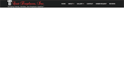 Desktop Screenshot of castfireplaces.com